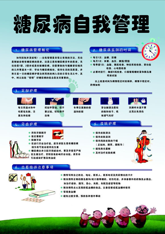 【209海報(bào)展板辦公裝飾3777糖尿病自我管理】價(jià)格,廠家,圖片,燈箱布/噴繪布,新豐縣新奇麗廣告設(shè)計(jì)制作室-